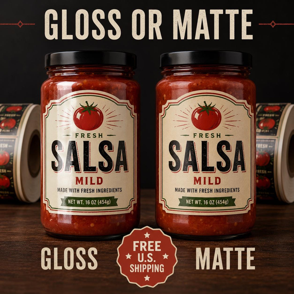 Custom Salsa Labels