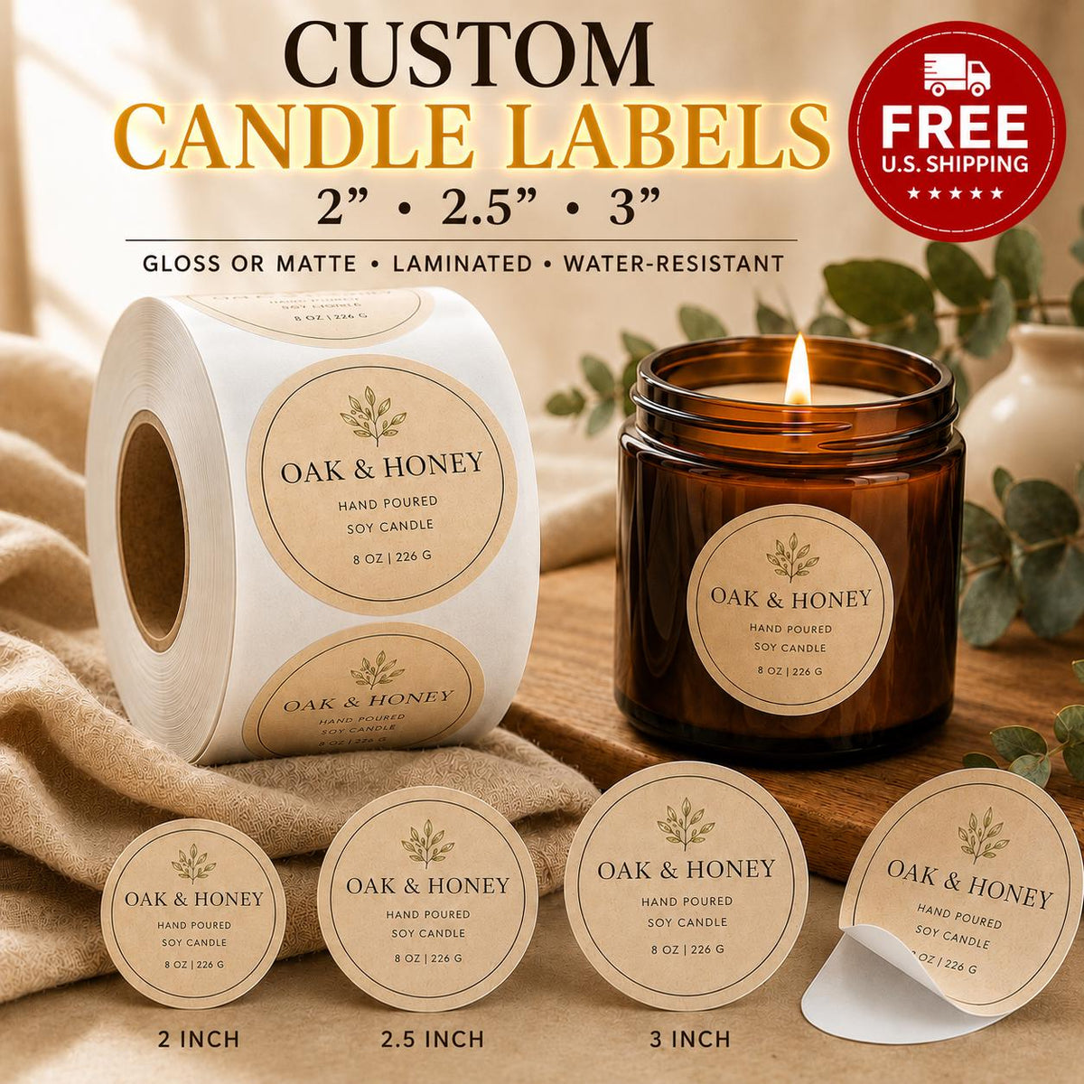 Custom Candle Labels
