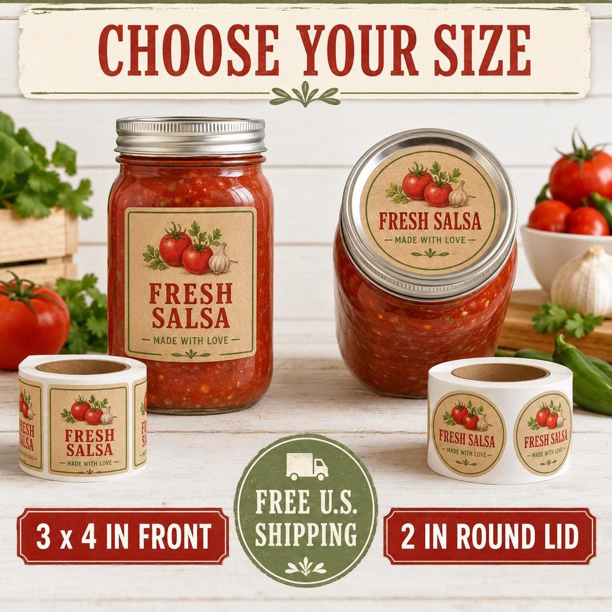 Custom Salsa Labels