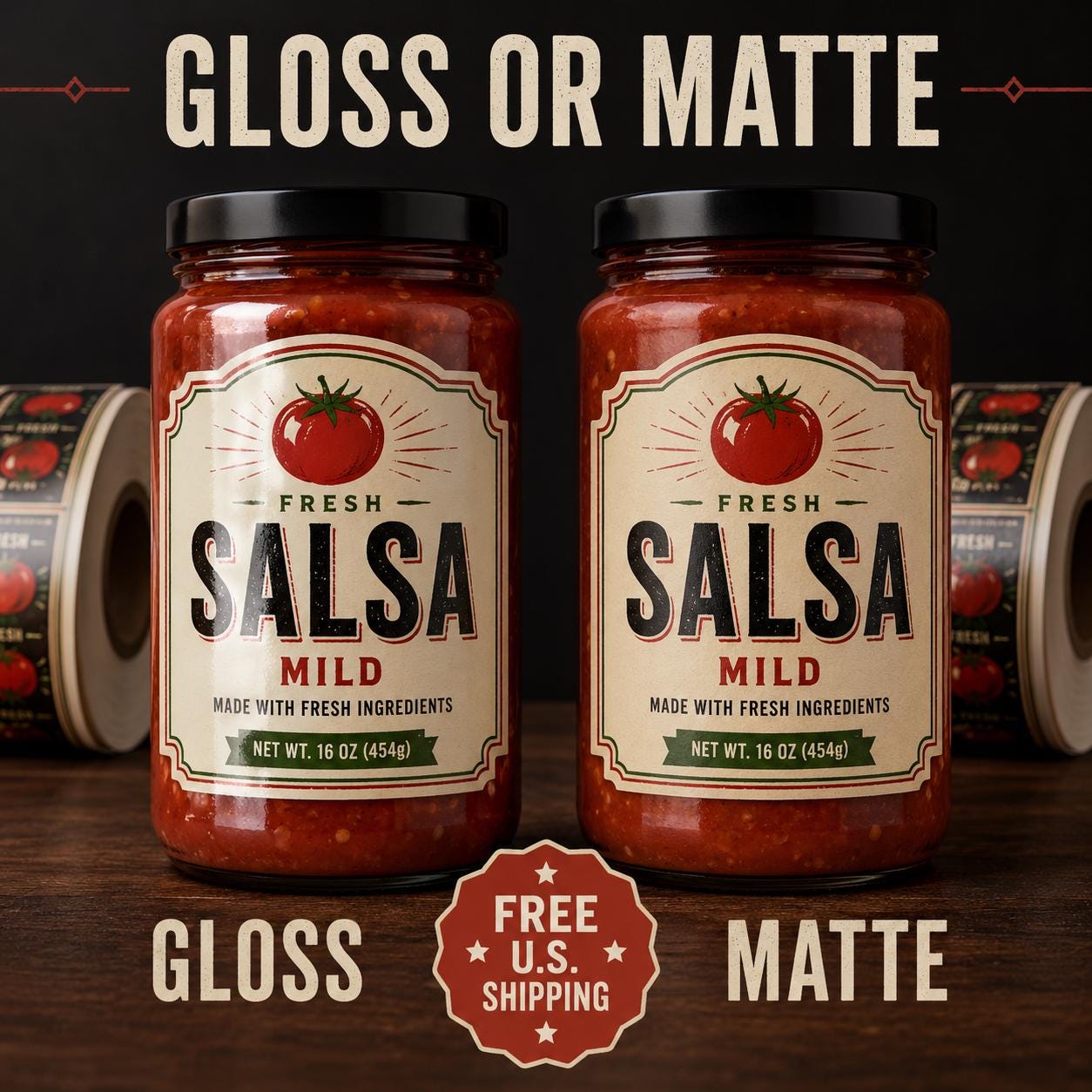 Custom Salsa Labels
