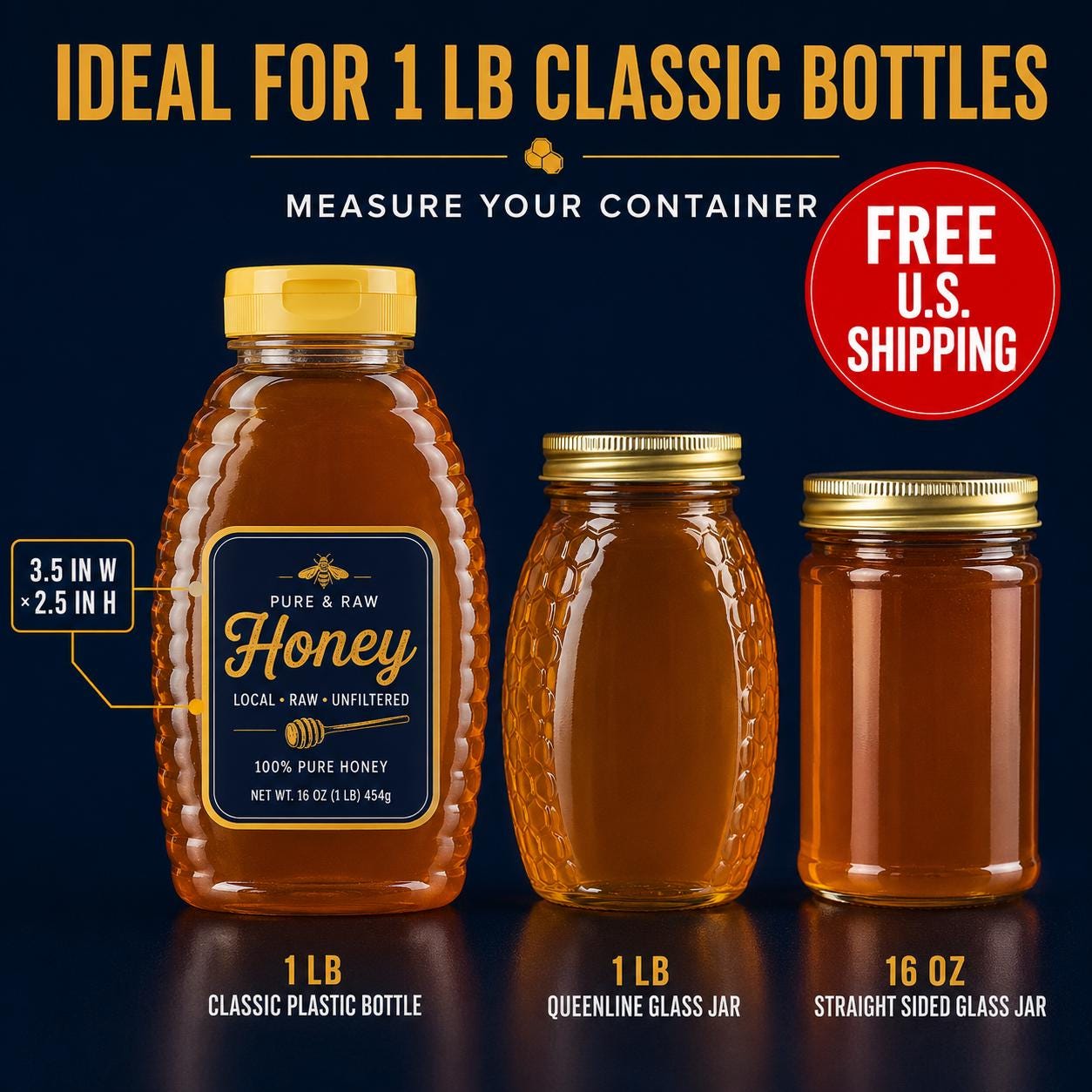 Custom Honey Labels
