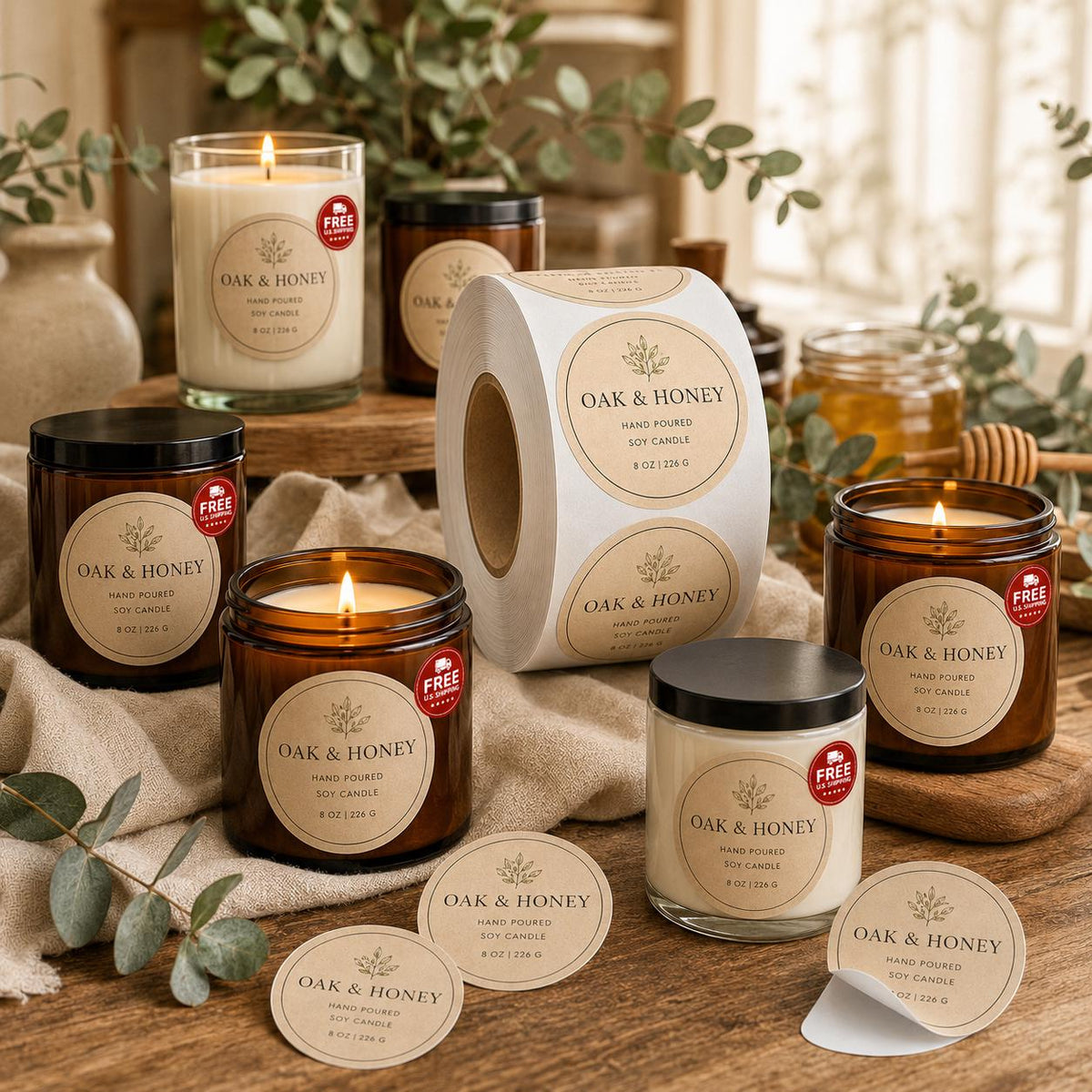 Custom Candle Labels