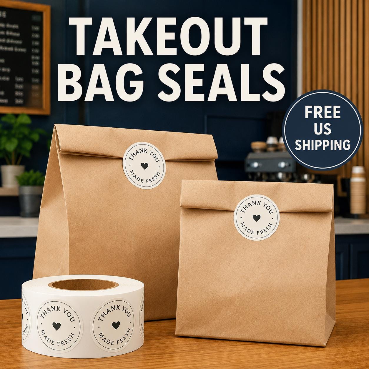 Custom Bag Seal Labels