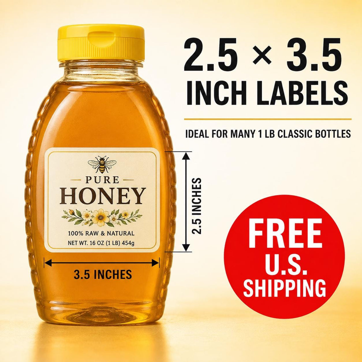Custom Honey Labels