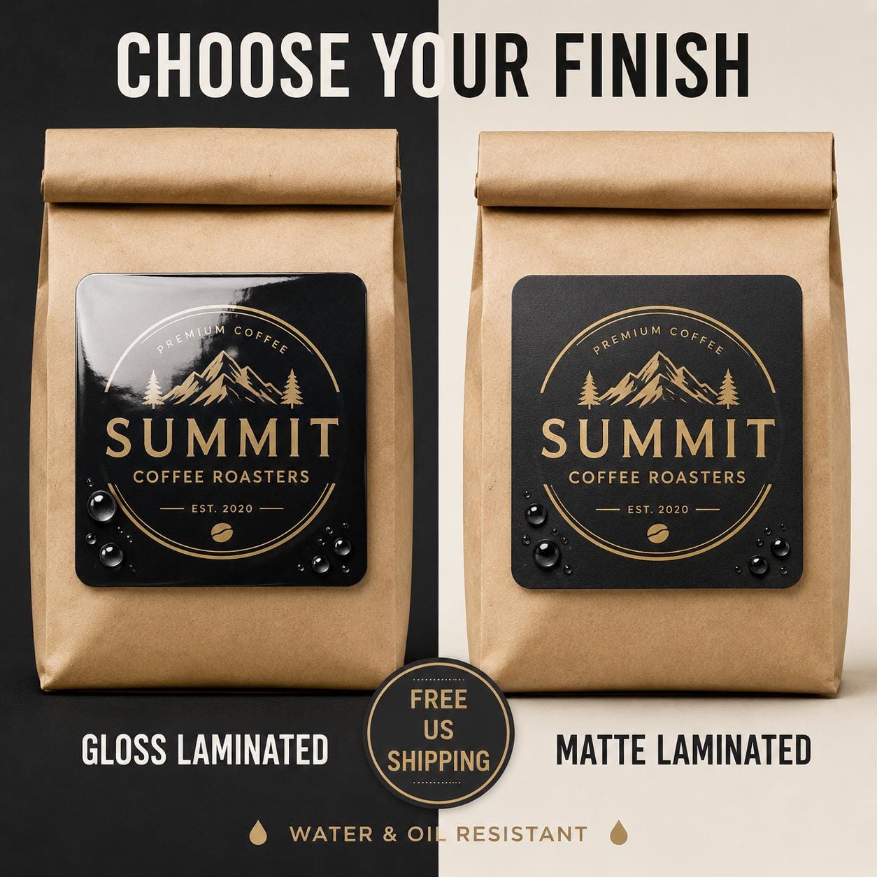 Custom Bag Seal Labels