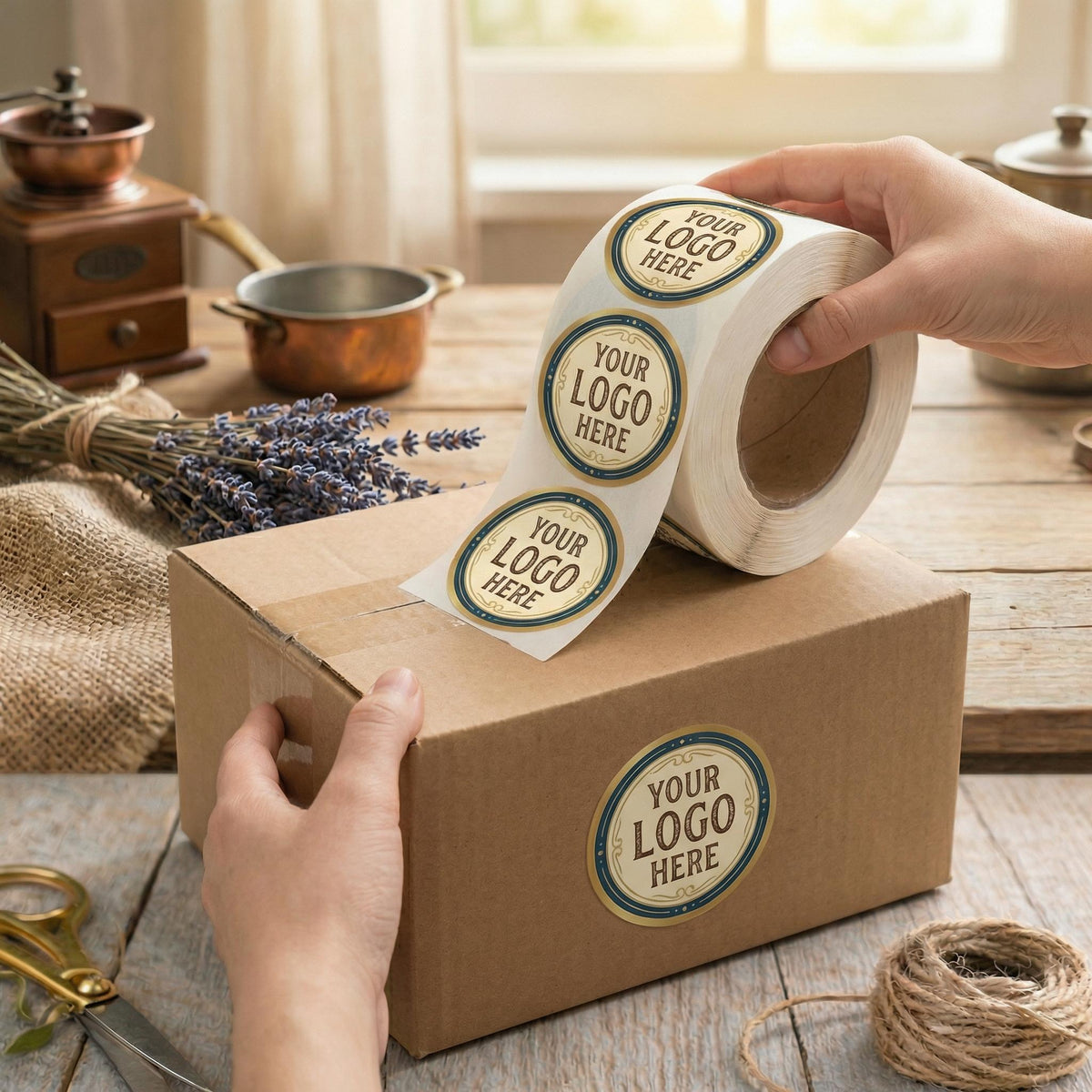 1.5" Circle Labels