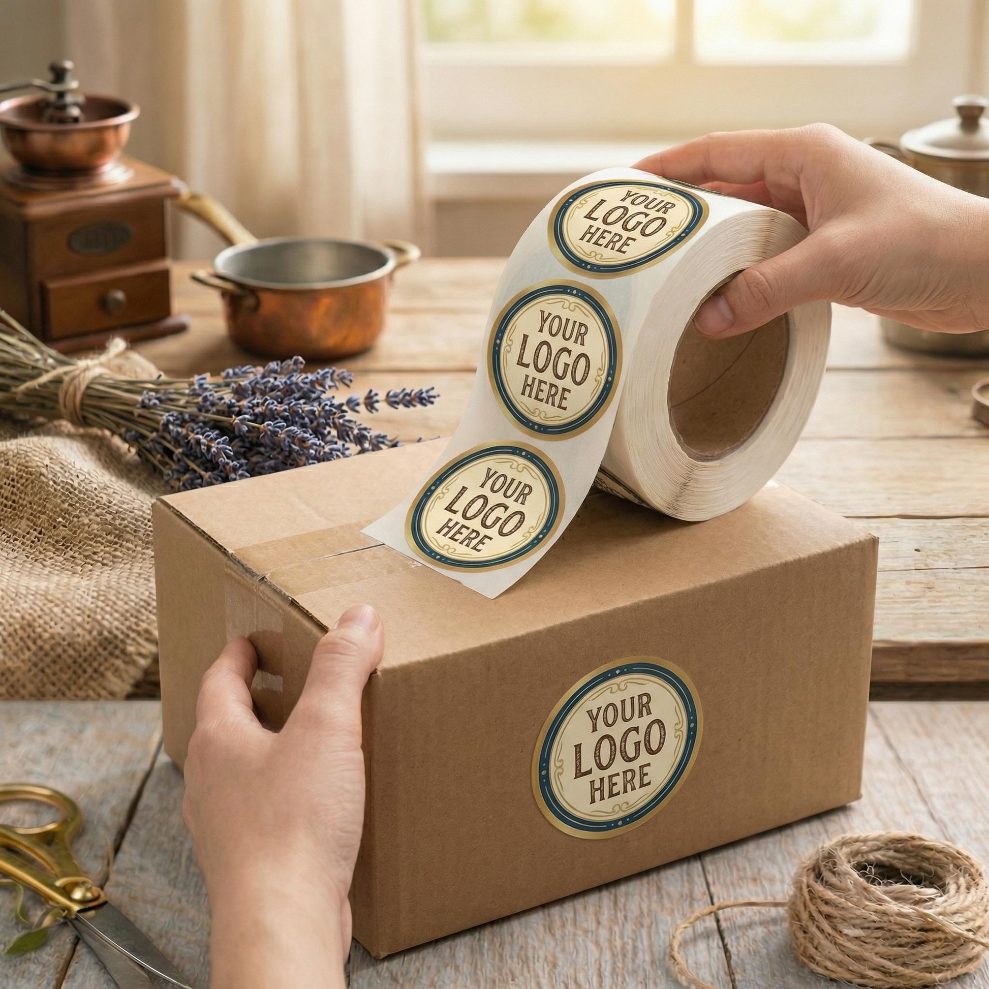 1.5" Circle Labels