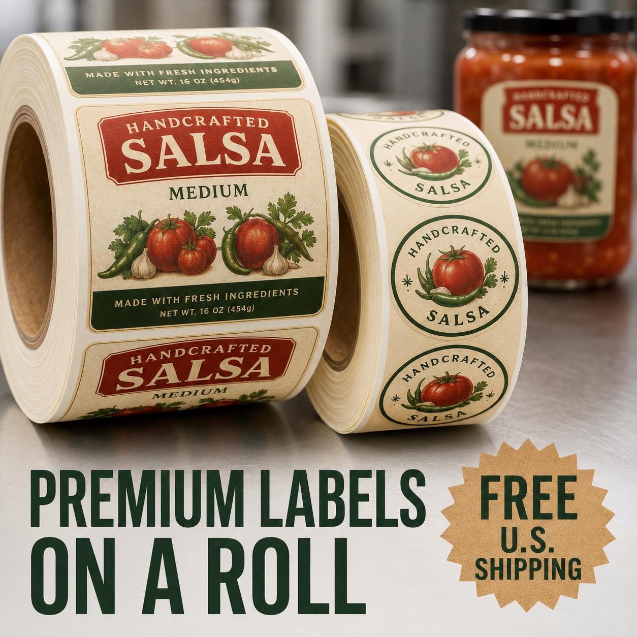 Custom Salsa Labels