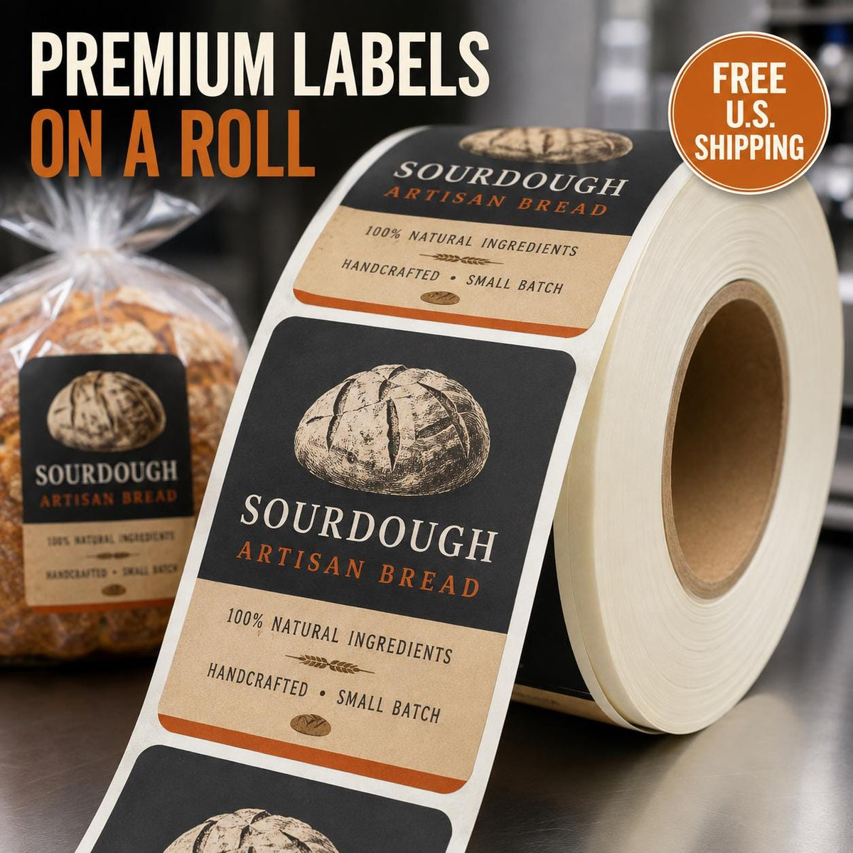Custom Sourdough Bread Labels