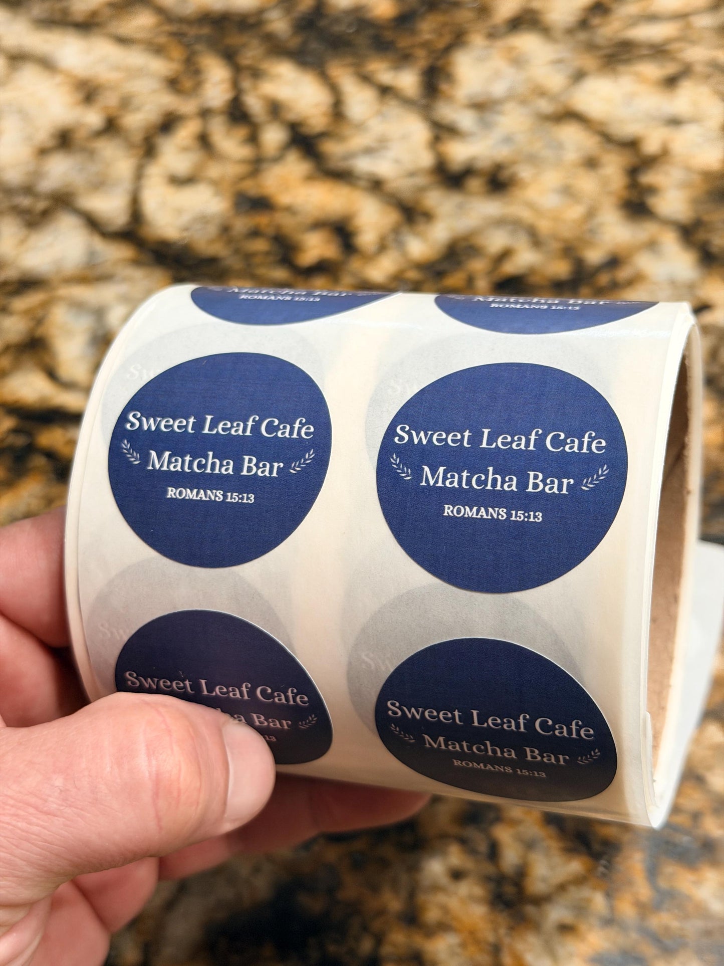 1.5" Circle Labels
