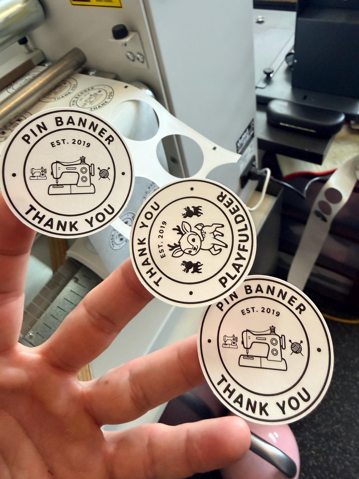 2" Circle Labels