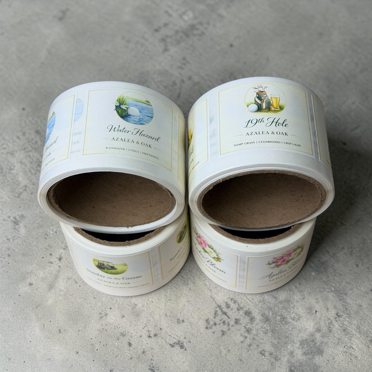 Custom Water-Resistant Labels
