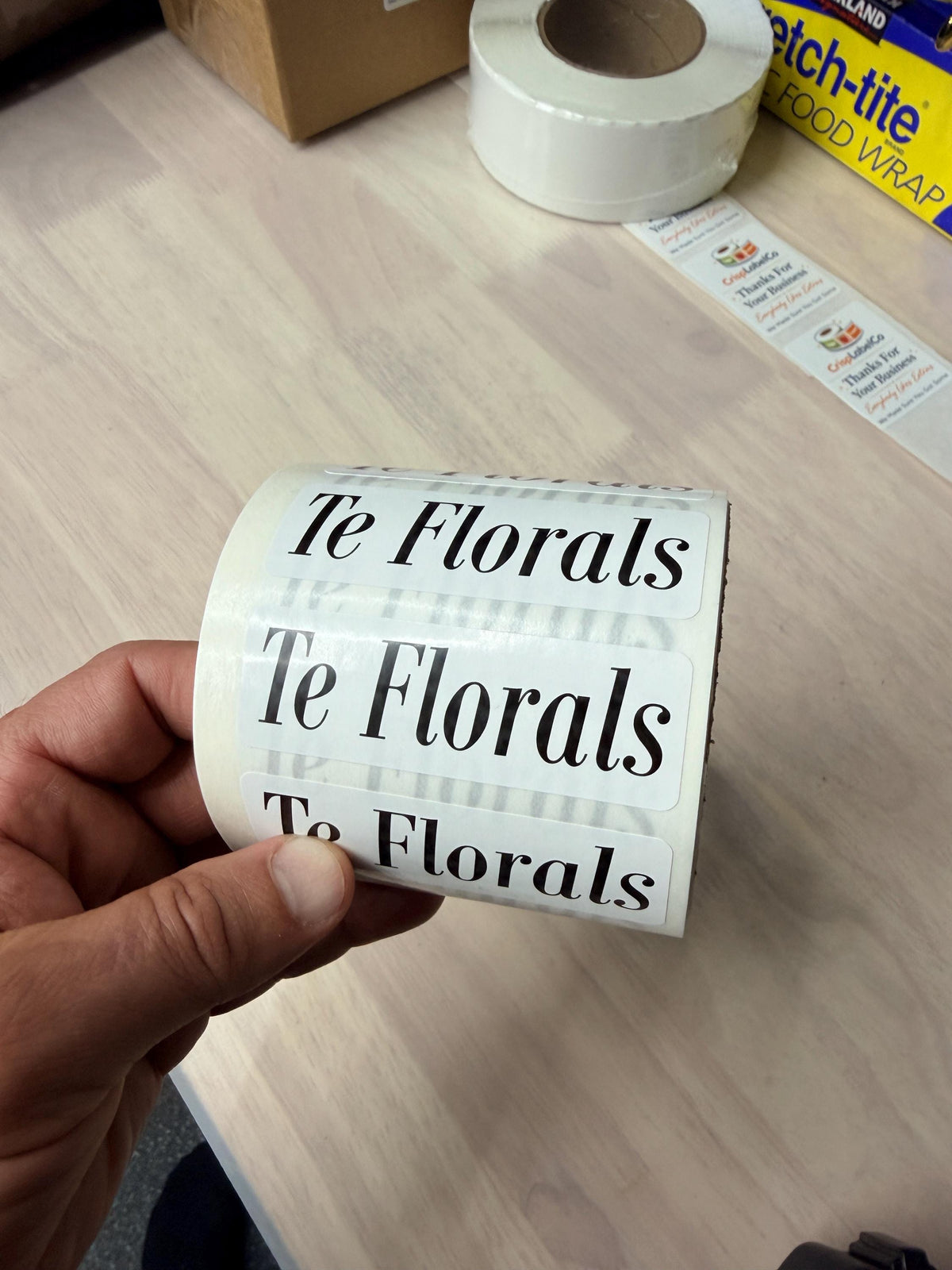 Custom Water-Resistant Labels