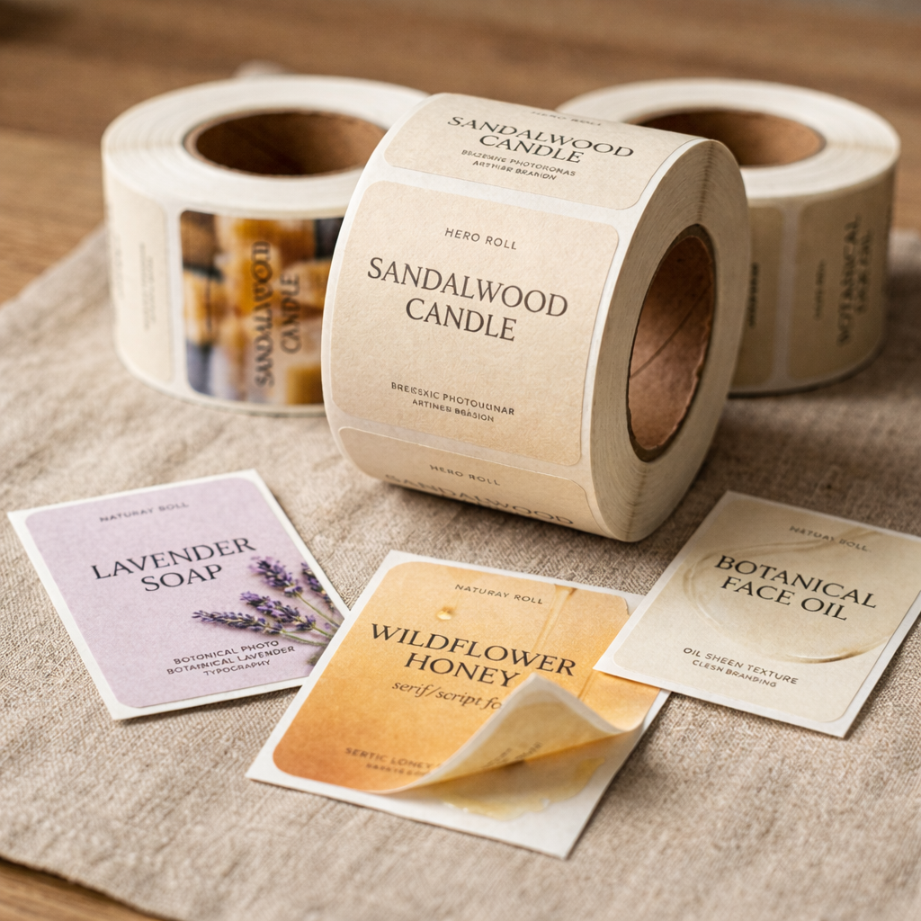 Custom 2" × 3" Rectangle Labels (Gloss or Matte Paper)