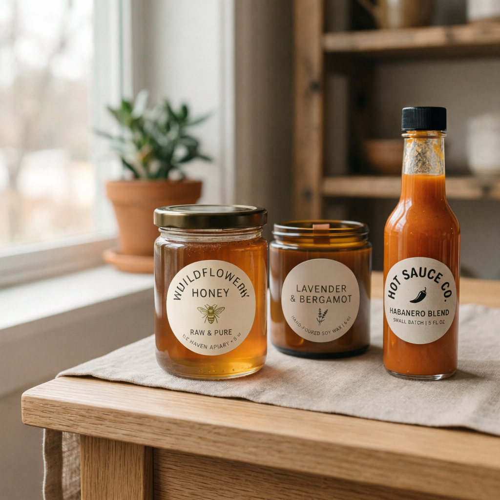Custom Circle Paper Labels
