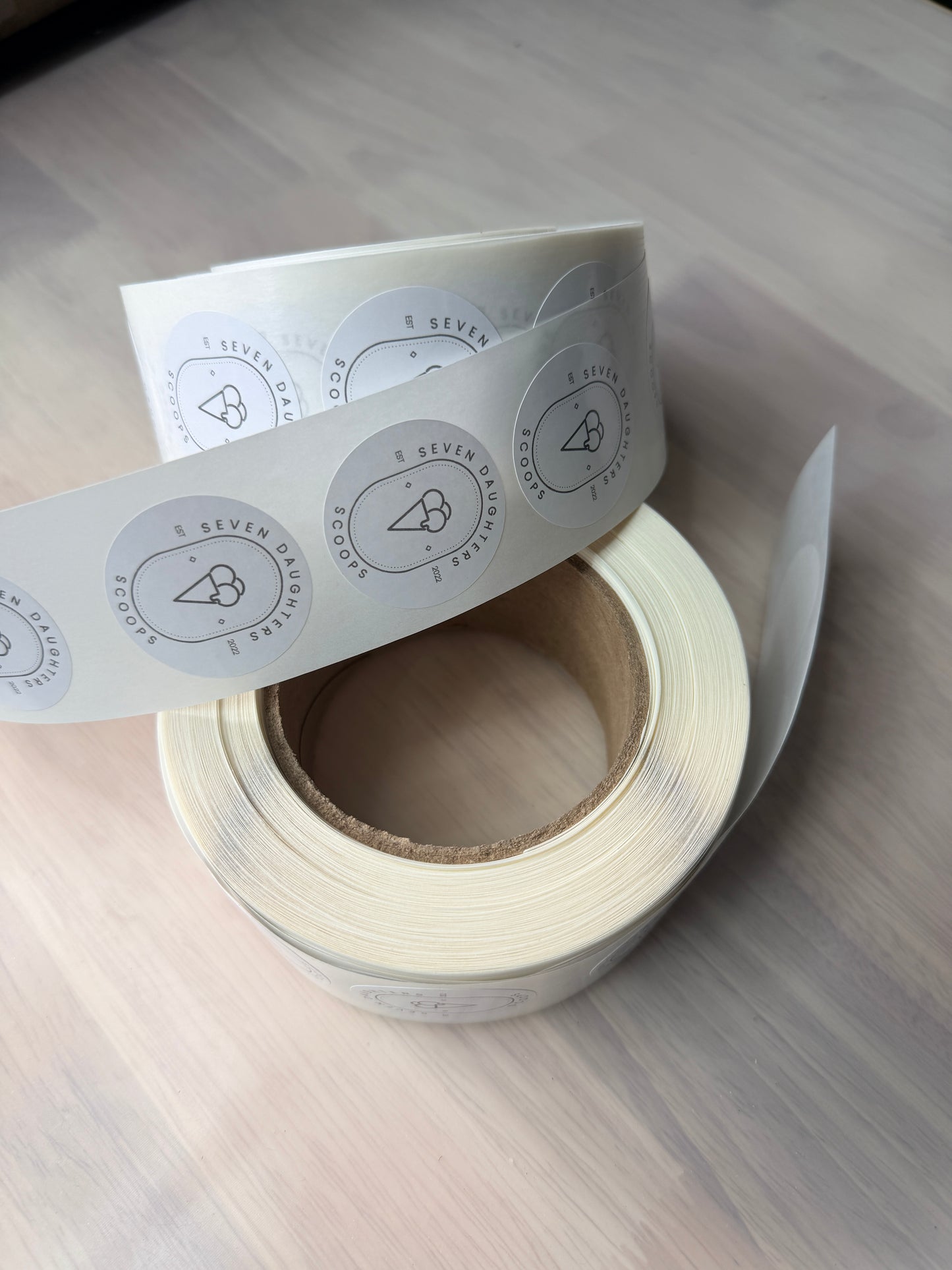 1.5” Custom Circle Labels – Matte or Gloss Paper