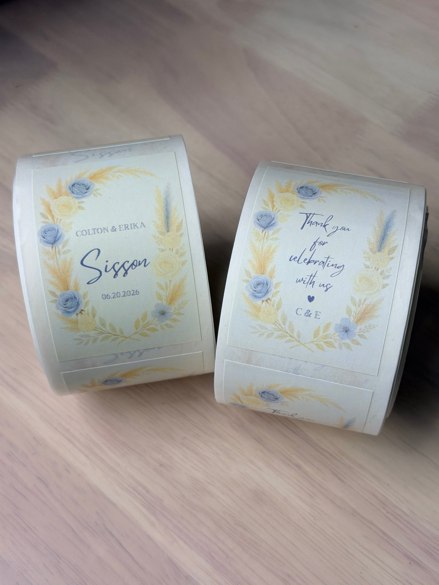 Custom 2" × 3" Rectangle Labels (Gloss or Matte Paper)