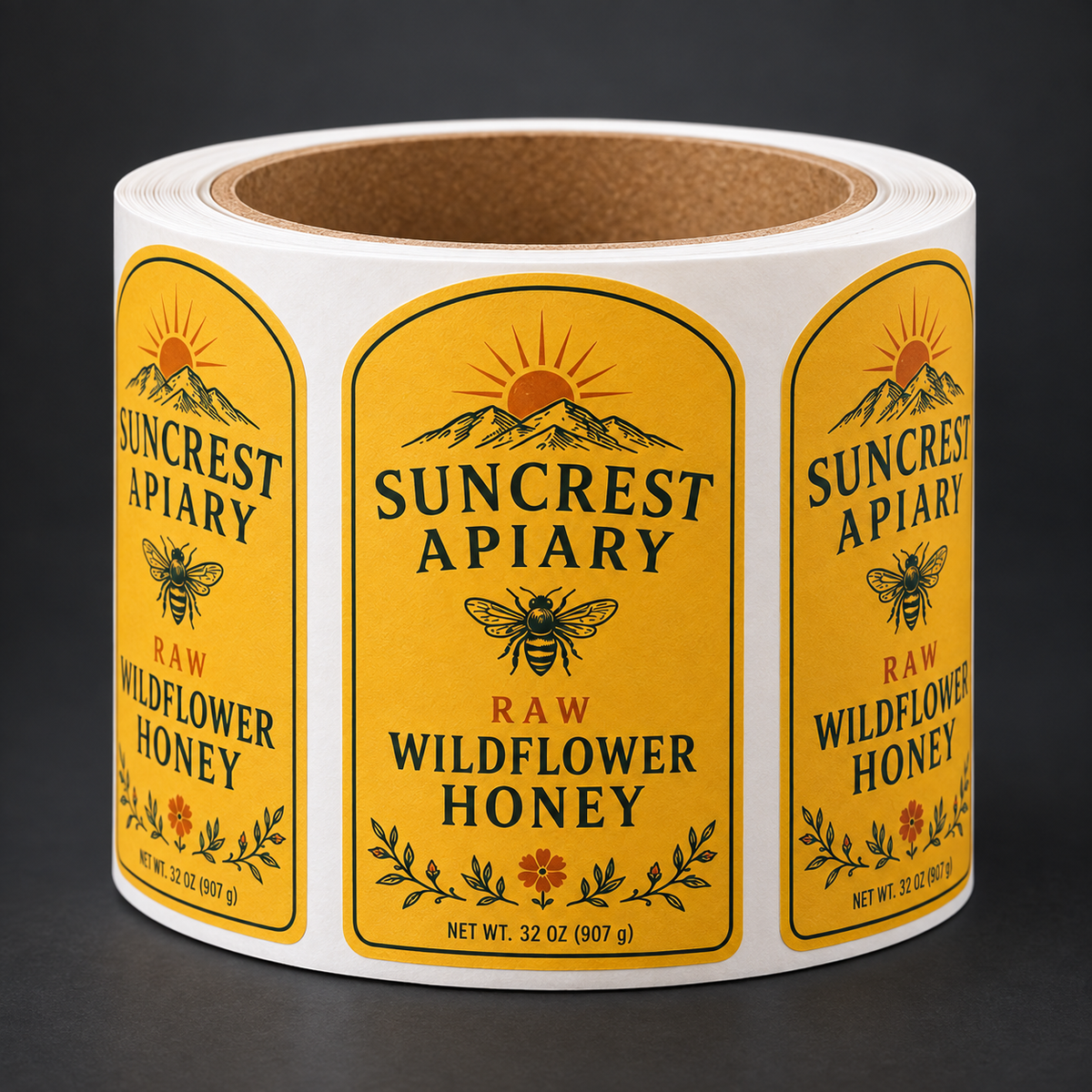 Custom Arch Labels - custom printed labels on a roll